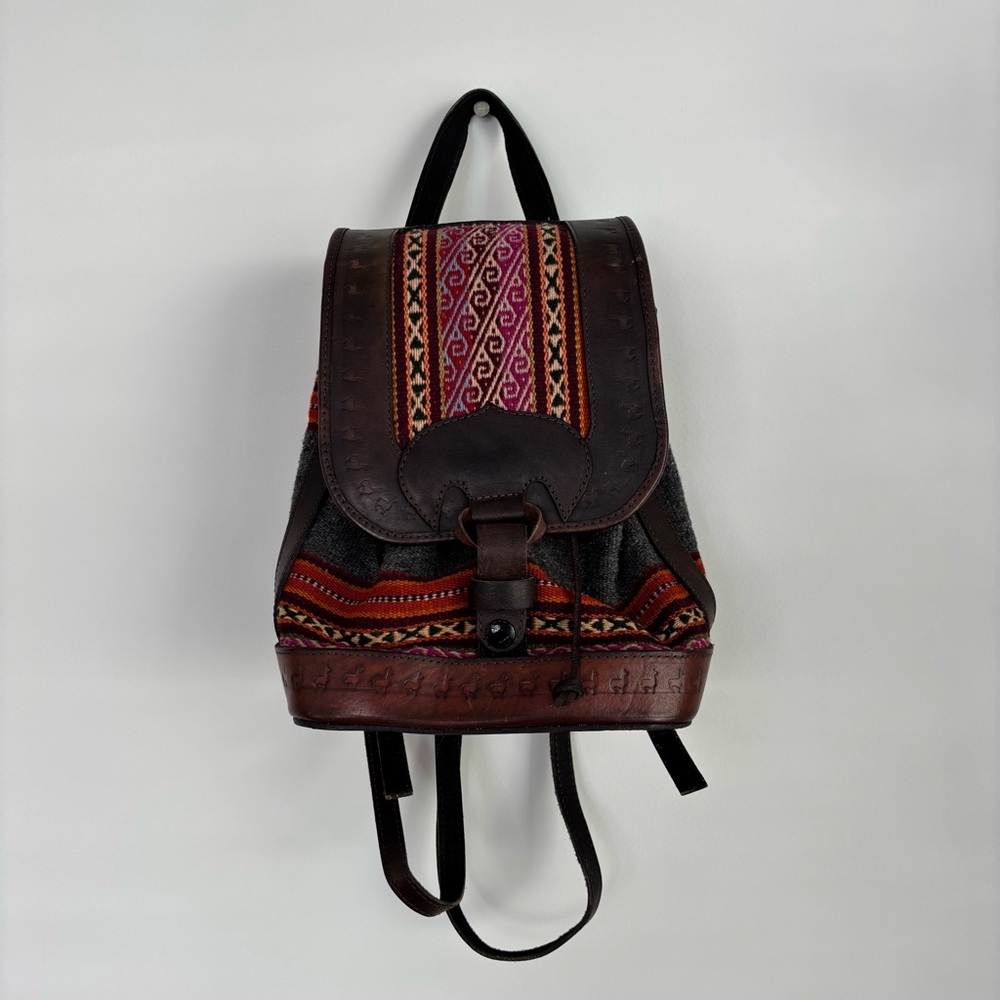 Bohemian Multicolor Backpack